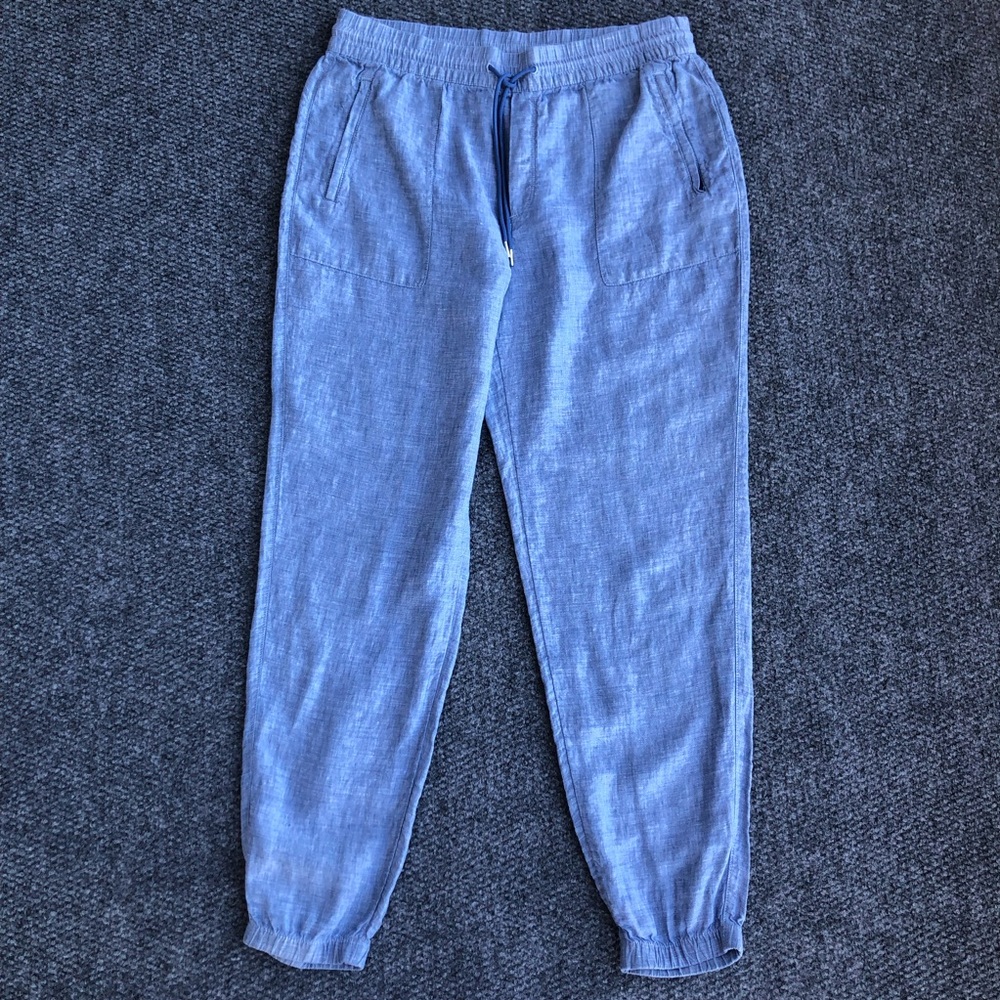 Athleta retreat linen jogger size 14/T